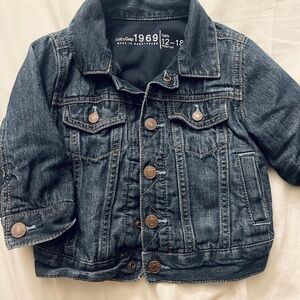 GAP Denim Jacket for Kids - Dark Blue